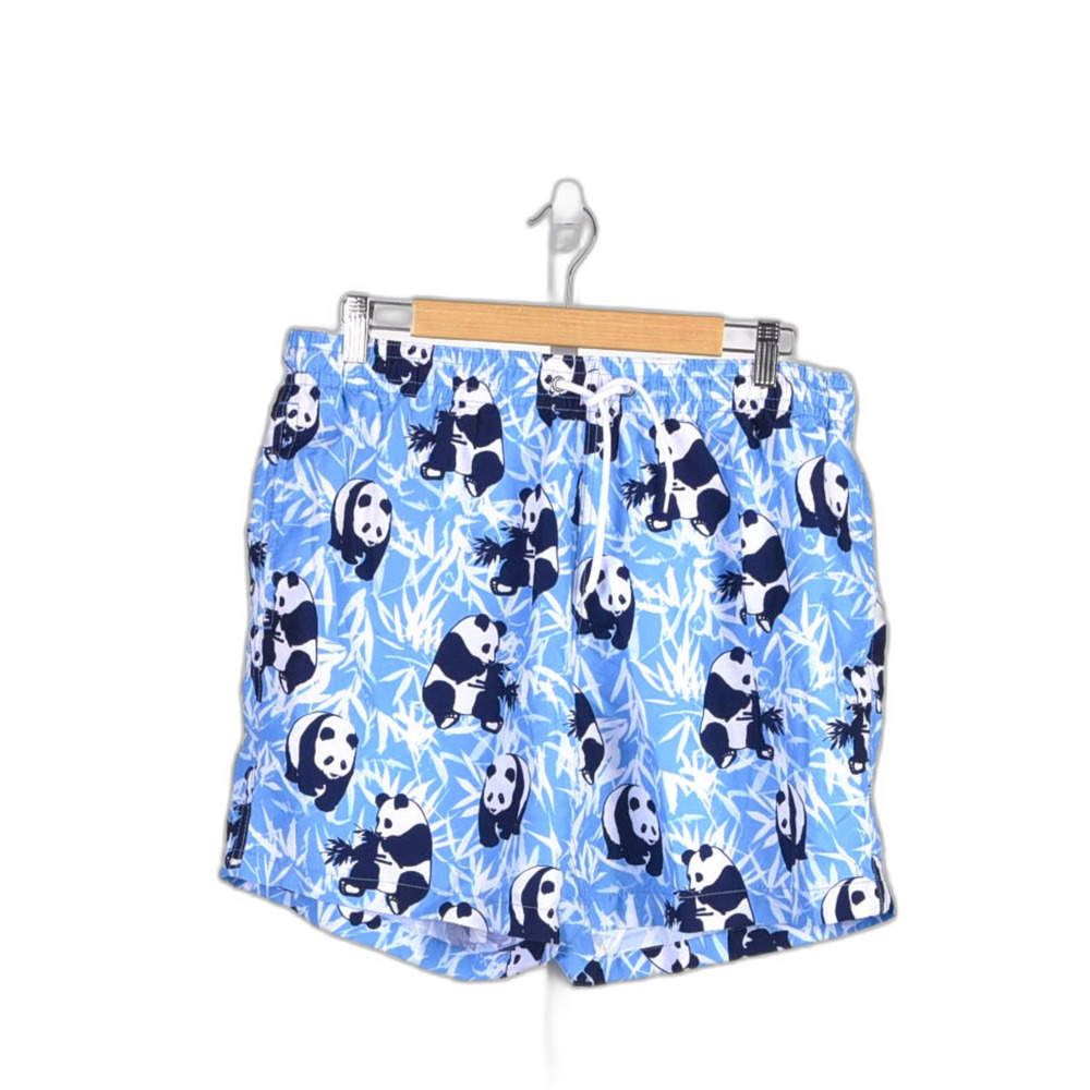 Trunks Surf & Swim Topical Panda Board Short / Bathing Suit Size XL